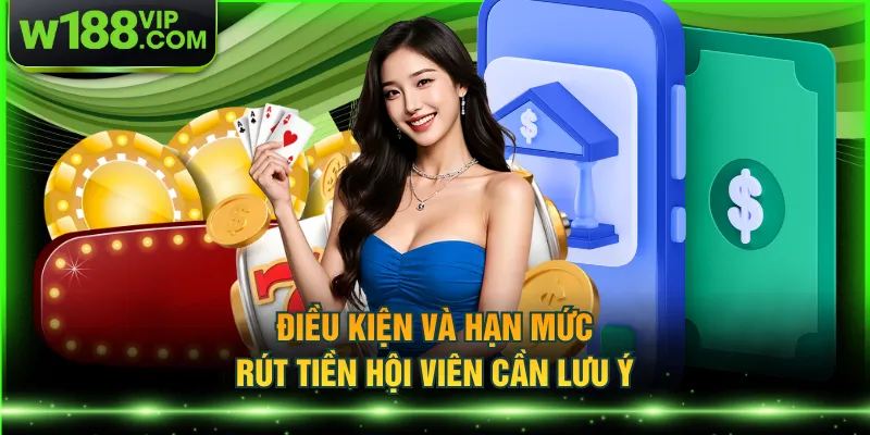 Điều kiện và hạn mức rút tiền hội viên cần lưu ý