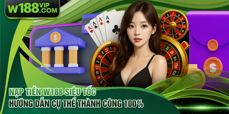 Nạp Tiền W188 Siêu Tốc - Hướng Dẫn Cụ Thể Thành Công 100%